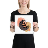 Bohemian Moon Night Abstract Minimal Art Matte Poster, Poster, $ 26.00, A Moment Of Now™